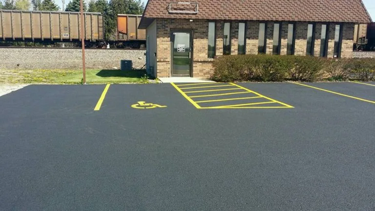 Parking Lot Striping in Sugar Grove